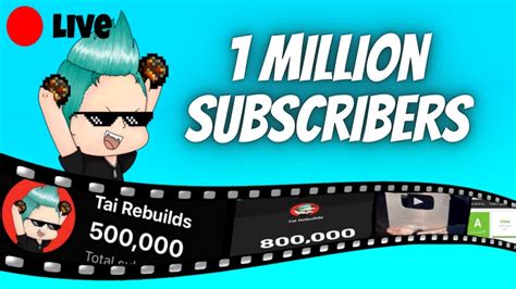 THE 1 MILLION SUBS TAPE IS FINALLY HERE!